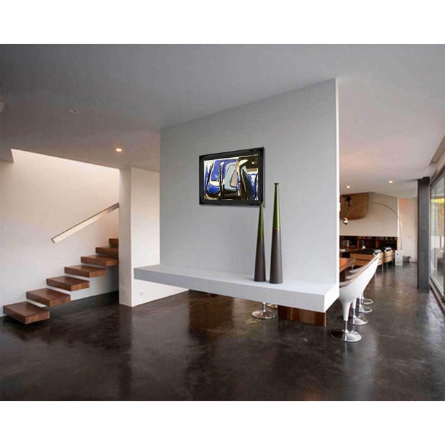 Bram Van Velde Original Lithograph on wove paper. 1975. Size 55,8x38cm. Frame 32x24in. Sur les presses de les Ateliers de...