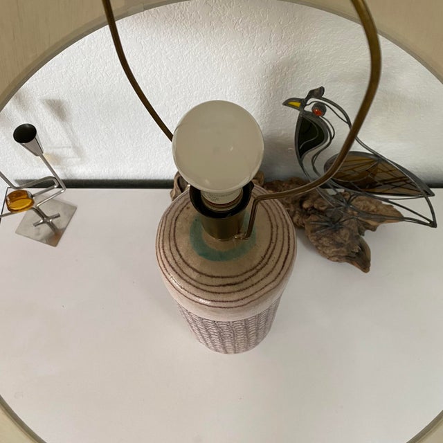 Early 1950s Guido Gambone Lamp For Sale - Image 11 of 12