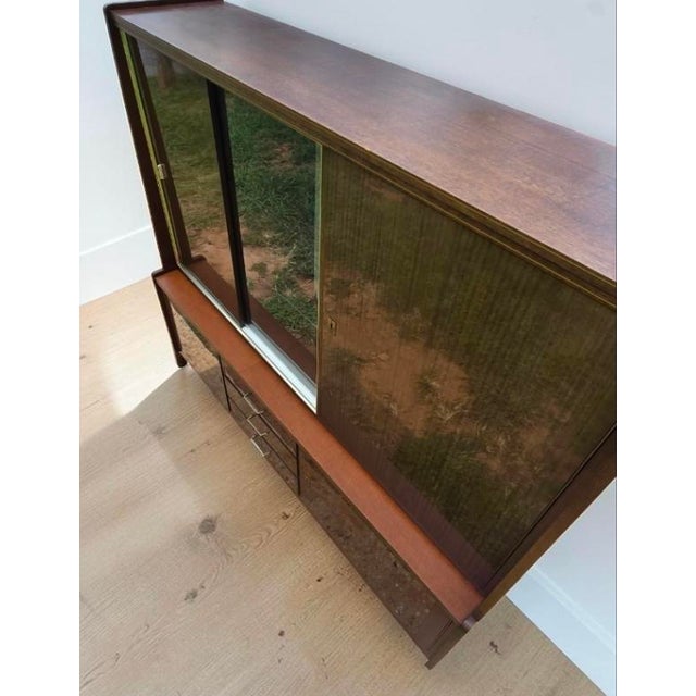 Authentic Mid-Century Modern German Schrank / Bar Cabinet by Bröcker (1960s) For Sale In Atlanta - Image 6 of 15