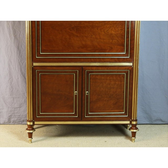 Louis XVI Mahogany Secretary For Sale - Image 11 of 15