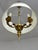 Metal French Empire Style Bouillotte Pendant, France, 1950s For Sale - Image 7 of 13