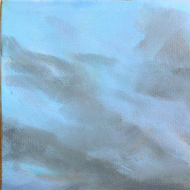 Limitless II - Original Atmospheric Landscape Acrylic and Graphite Painting on Canvas For Sale - Image 4 of 9
