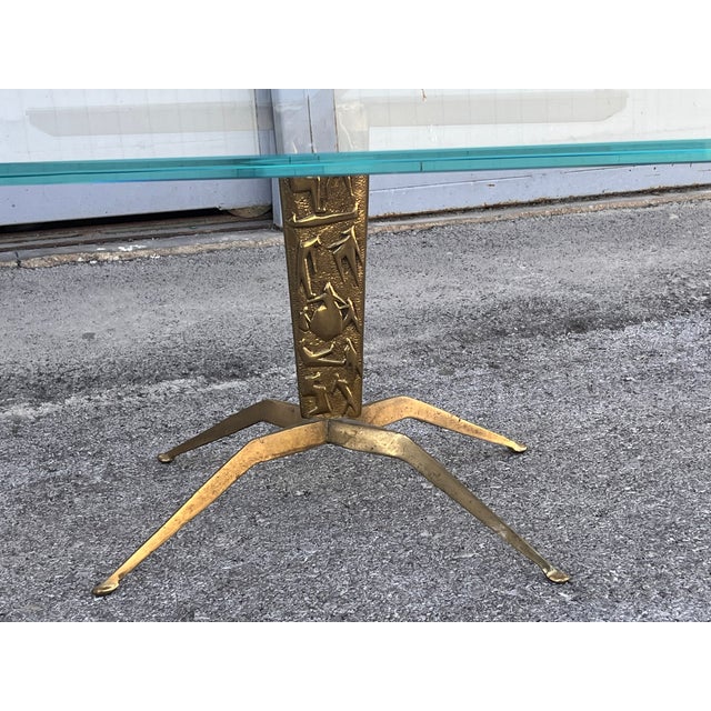1950s Coffee Table by Duilio Barnabe, 1950s For Sale - Image 5 of 11