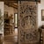 Wood Antique Hand-Carved Solid Wood Buddha Wall Panel | Meditation Spiritual Wall Art 72x35 For Sale - Image 7 of 7