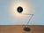 Minimalist table lamp by the Swiss manufacturer Baltensweiler, designed by Rosemarie and Rico Baltensweiler in the 1950s....