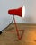 Vintage Red Table Lamp by Josef Hurka for Drupol, 1960s For Sale - Image 16 of 18