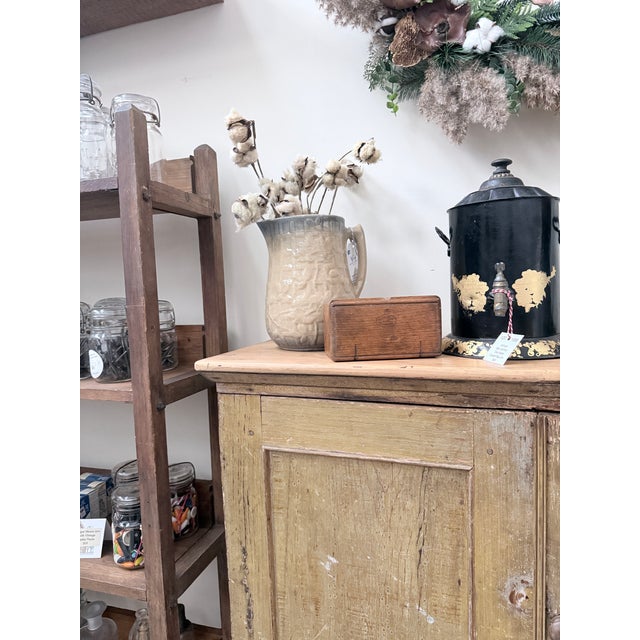 Wood Antique Grain Painted Jelly Cupboard For Sale - Image 7 of 10