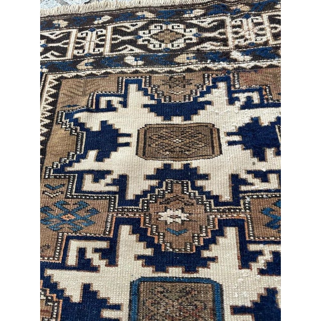 Antique Caucasian Shirwan Lesgui Rug, 1890s For Sale - Image 15 of 17