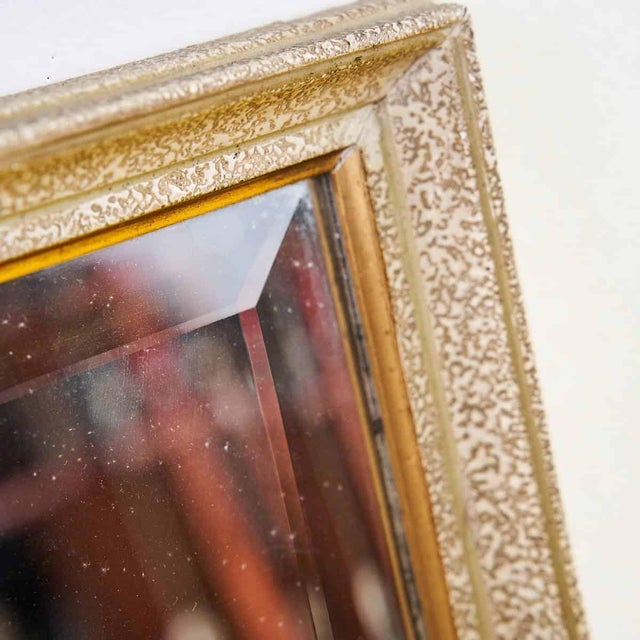 Vintage Mirror with Gilt Frame For Sale - Image 3 of 6