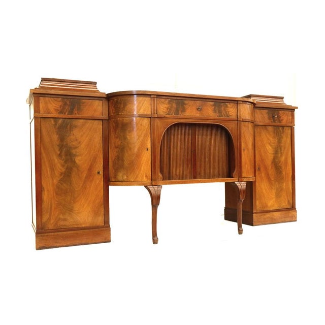 19th Century Victorian Flamed Mahogany Sideboard For Sale - Image 11 of 14