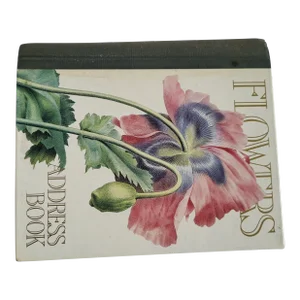 Pierre Redoute Vintage Address Book