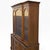 Queen Anne Late 20th Century Queen Anne Style Wood and Glass China Hutch Cabinet For Sale - Image 3 of 18