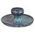 1930s Stoneware Candlestick with Green and Black Glaze by Svend Hammershøi for Kähler, 1930s For Sale - Image 5 of 5