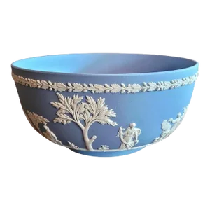 Wedgwood Jasperware Pale Blue Centerpiece