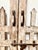 Wood Gate Triple Arch With Spires White Indoor Outdoor For Sale - Image 7 of 13