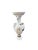White Mid 20th Century Neoclassical Greco-Roman Ceramic Floor Vase For Sale - Image 8 of 11