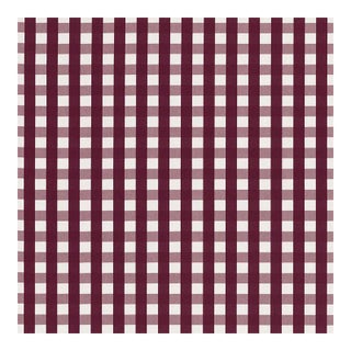 Schumacher Bermuda Check Fabric in Parma For Sale