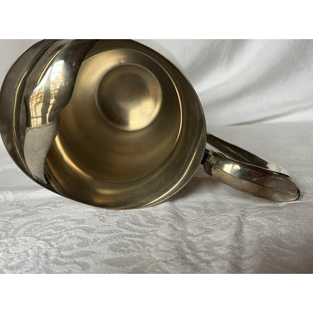Silver Silverplated Footed Water Pitcher by Rogers For Sale - Image 8 of 12