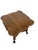 Early 20th Century Early 20th Century Tiger Oak Barley Twist Table With Glass Ball & Claw Feet For Sale - Image 5 of 17