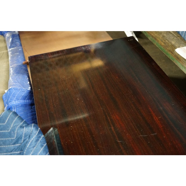 Barbara Barry for Baker Art Deco Extension Dining Table With 2 Leaves For Sale - Image 9 of 14