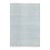 Dash & Albert by Annie Selke Herringbone Swedish Blue Woven Cotton Rug, 4' x 6' For Sale
