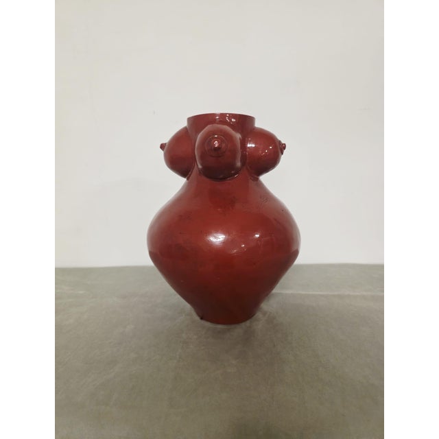 Vintage Eclectic Vase, 1960s For Sale - Image 4 of 10