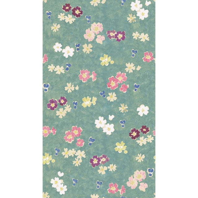 Large Scale, Flower Field Wallpaper by Paule Marrot in Flower Field For Sale