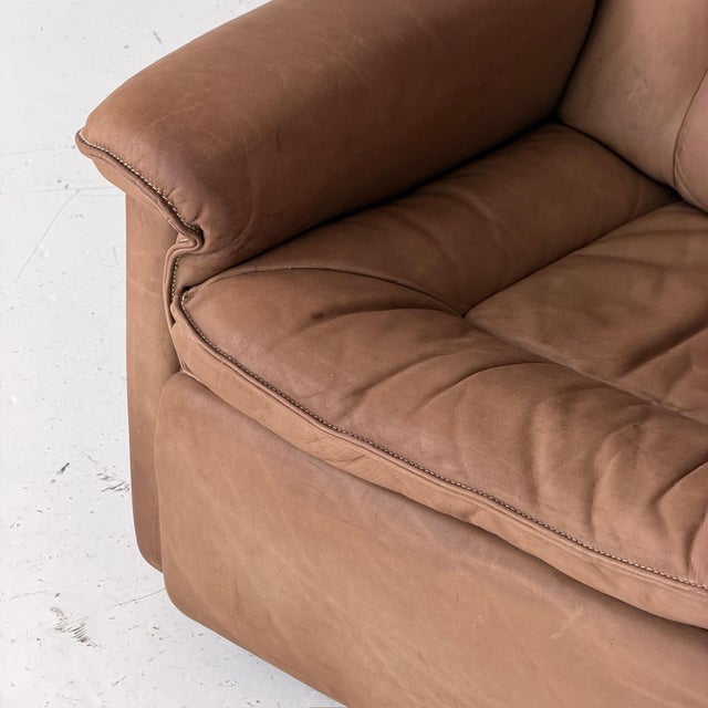 De Sede 1970s Ds-50 Leather Lounge Chair by De Sede For Sale - Image 4 of 10