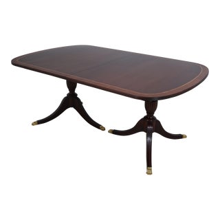 Henkel Harris Model 2207 Mahogany Dining Room Table For Sale