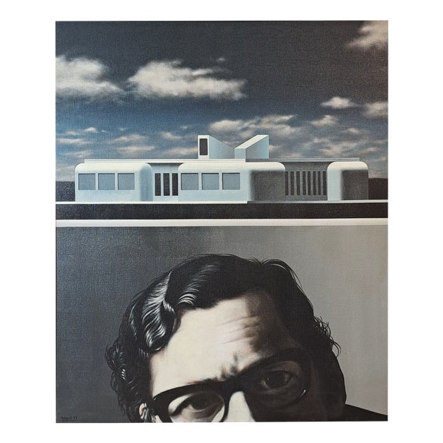 Angelo Titonel, Composition, 1970s, Acrylic on Canvas For Sale