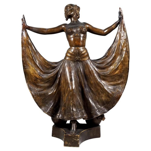 Large Ruth Sculpture from Goldscheider Vienna, 1920s For Sale - Image 10 of 10