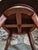 Antique Early 20th Century Swivel Desk Chair in Walnut For Sale - Image 13 of 18