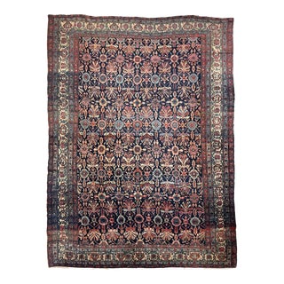 Antique Bibikkibad Rug - 8.7 X 11.9 For Sale