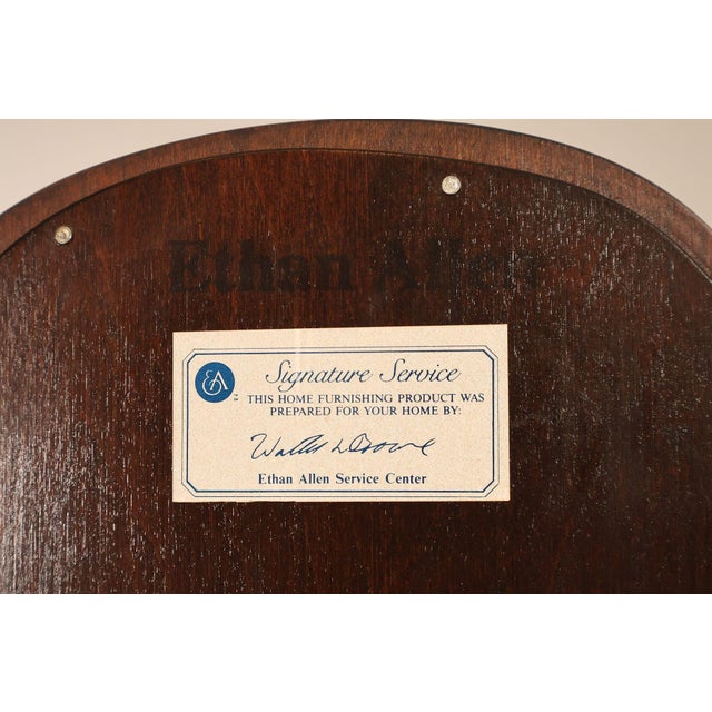 Ethan Allen Georgian Court Cherry Cheval Floor Mirror For Sale - Image 18 of 18