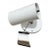 Vintage Mid-Century Modern Koch + Lowy White Metal Wall Sconce For Sale