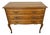 Vintage French Louis Oak Chest of 3 Drawers For Sale