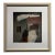 Abstract Expressionist Painting in Custom Frame by Ruth Aizuss Migdal For Sale