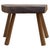1970s French Brutalist Wooden Stool For Sale - Image 15 of 18