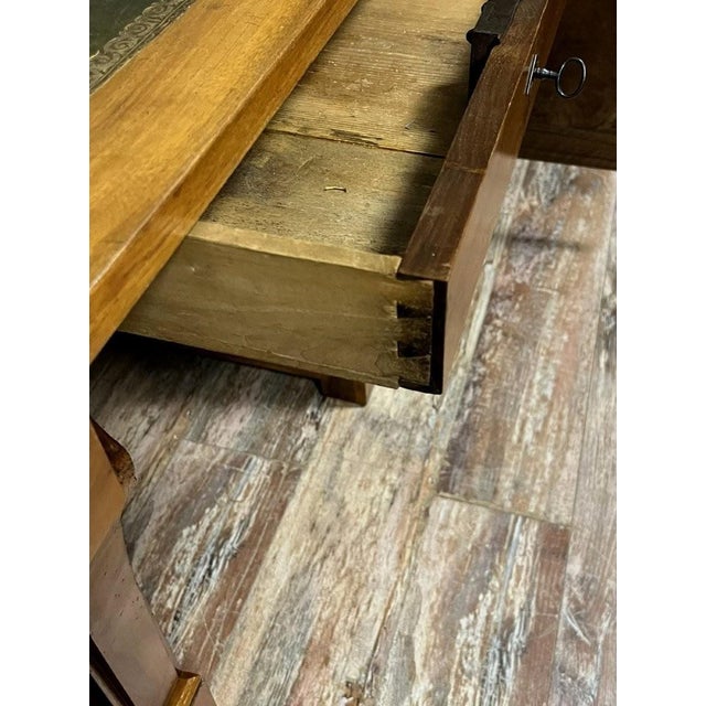 Mid-Empire Restoration Walnut Desk, 19th Century For Sale - Image 5 of 9