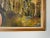 Wood 1990's Ana Gutierrez Impressionist Landscape Painting, Framed For Sale - Image 7 of 12