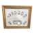 Mid Century Cultured Pearl Display Frame For Sale