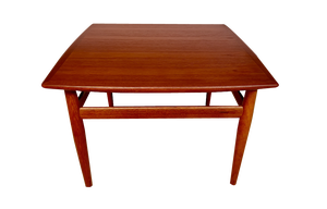 Danish Square Teak Coffee by Grete Jalk for Glostrup, 1960s