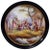 Black 19th Century French Hand-Painted Majolica Charger With Fête Champêtre Scene For Sale - Image 8 of 8