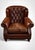 Ardingly Cigar Club Armchair in Antique Whisky Leather by Timothy Oulton, 2010s For Sale - Image 3 of 18