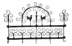 18th Century Wrought Iron Kitchen Rack