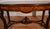 1900 - 1909 1900s Antique French Louis XVI Walnut & Satinwood Inlay Console Table For Sale - Image 5 of 18
