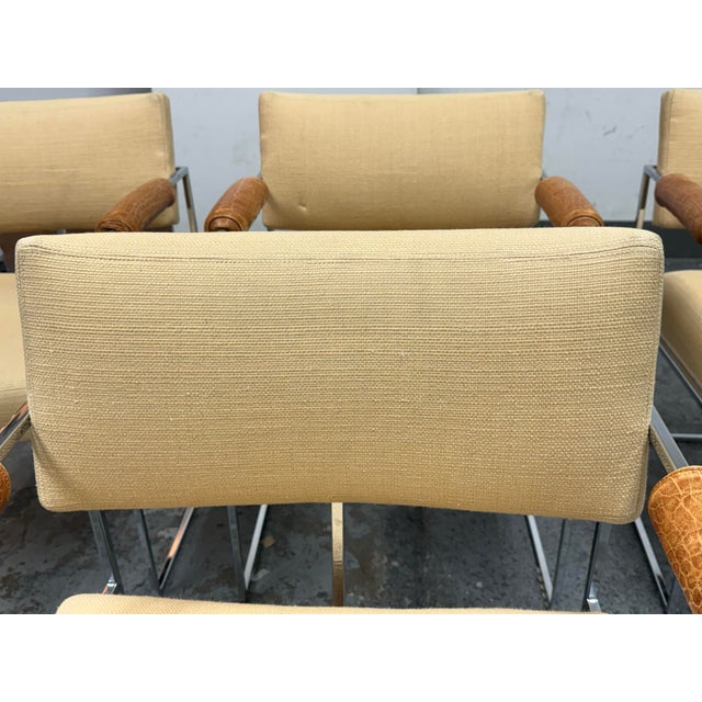 Milo Baughman for Thayer Coggin Model 1188 Armchairs, Set of Four For Sale In San Francisco - Image 6 of 12