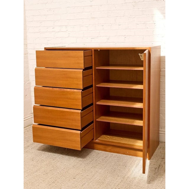 Mid 20th Century Danish Modern Cabinet Dresser For Sale - Image 11 of 12