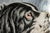 Silver Fantastic Hand Painted Enamel Springer Spaniel Dog 800 Silver Antique Cigarette Case Holder Tobacciana For Sale - Image 8 of 18