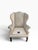 Ralph Lauren Home Devonshire Suede Wingback Chair For Sale - Image 9 of 17
